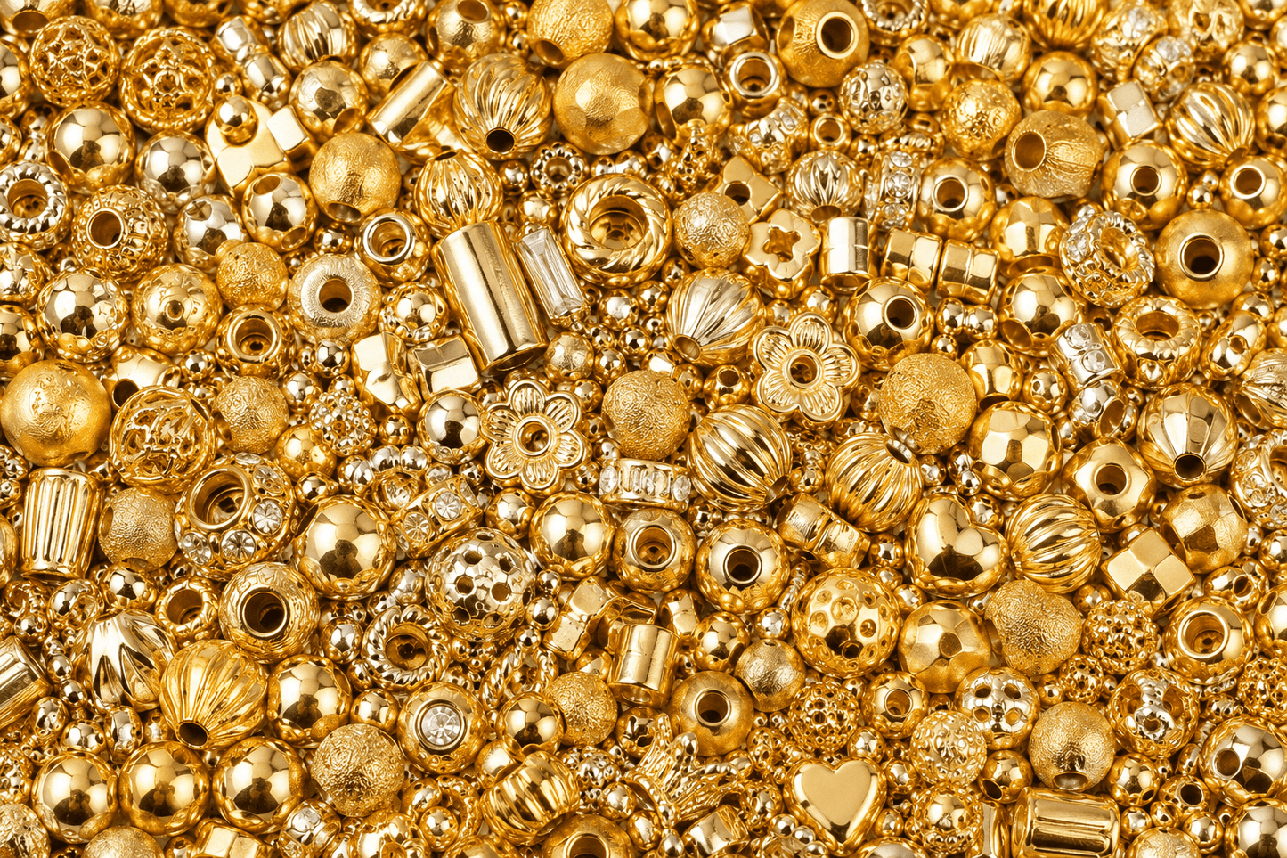 Nothing bead(s) the gold mix - Jessentials