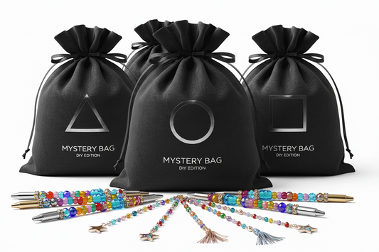 Mystery DIY Bag – Pen, Sleutelhanger, Boekenlegger & Telefooncharm - Jessentials